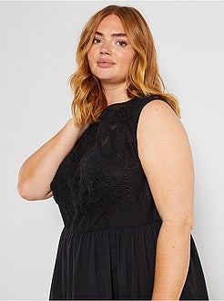 Top em macramé - Kiabi