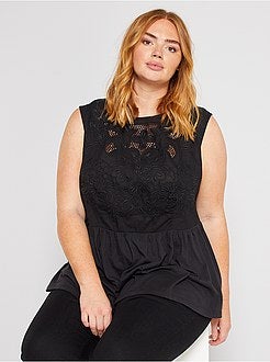 Top em macramé - Kiabi