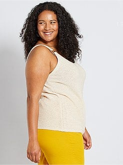 Top em malha - Kiabi