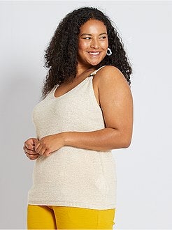 Top em malha - Kiabi