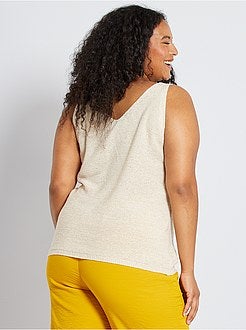 Top em malha - Kiabi