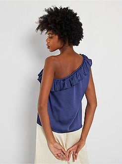 Top em malha crepe - Kiabi