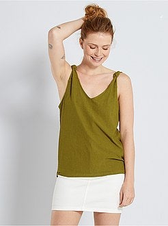 Top em malha de fantasia - Kiabi