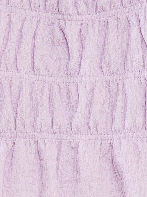 Top em malha gofrada - Kiabi