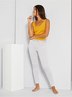 Top em malha pointelle - Kiabi