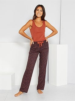 Top em malha pointelle - Kiabi