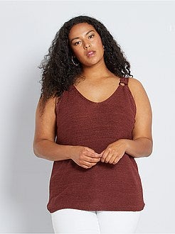 Top em malha - Kiabi