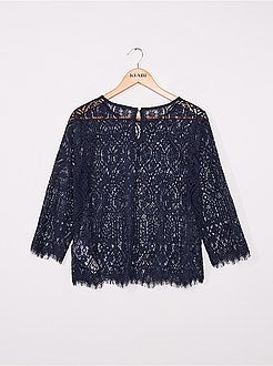 Top em renda ajurada - Kiabi