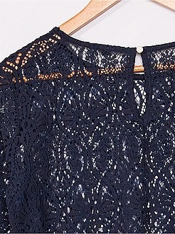 Top em renda ajurada - Kiabi