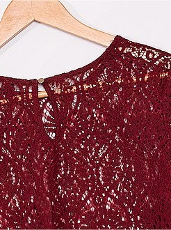 Top em renda ajurada - Kiabi