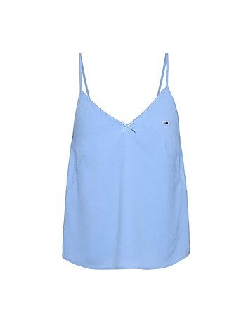Top Essencial Azul para Mulher Tommy Hilfiger