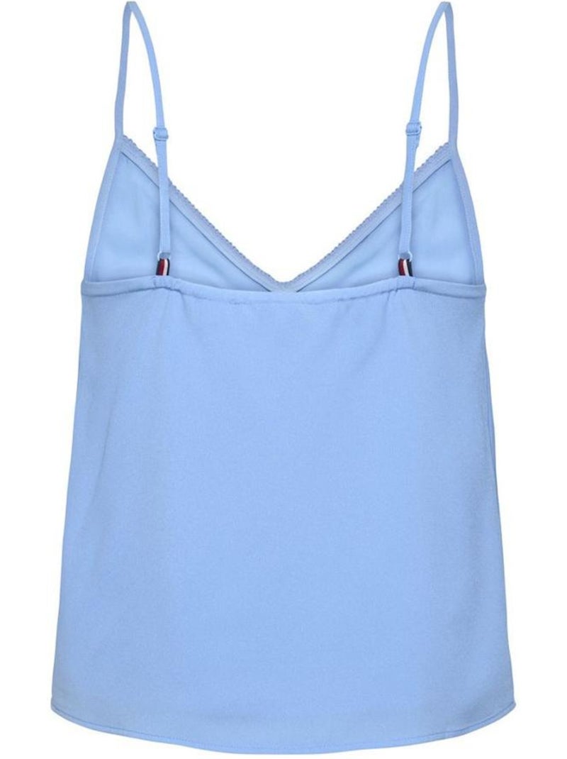 Top Essencial Azul para Mulher Tommy Hilfiger Azul - Kiabi