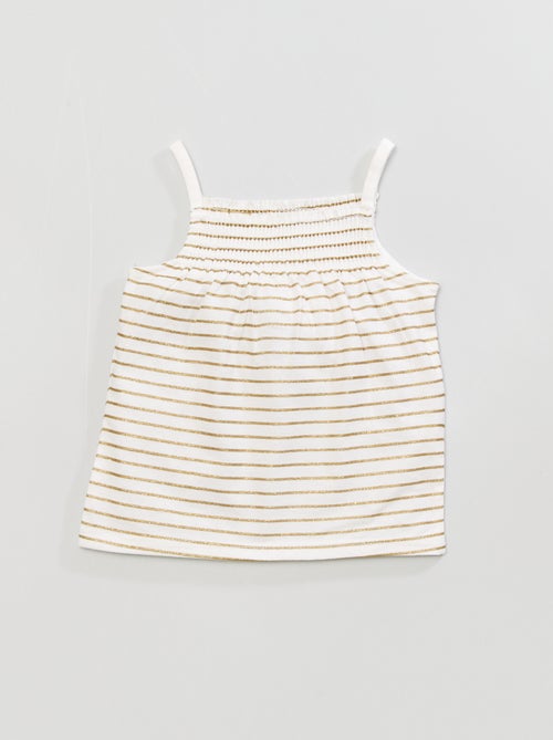 Top estampado em jersey - Kiabi