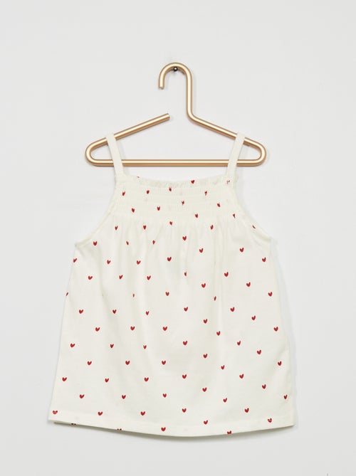 Top estampado em jersey - Kiabi