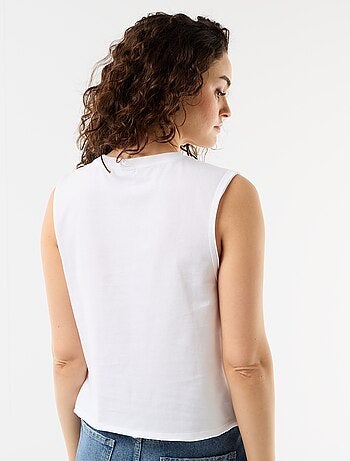 Top estampado 'Nirvana'