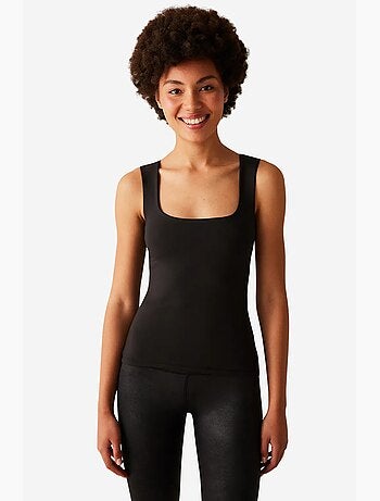 Top feminino com decote quadrado penti