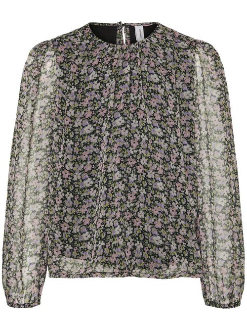 Top floral rosa para menina vero moda smilla - Kiabi Top floral rosa para menina vero moda smilla - Kiabi