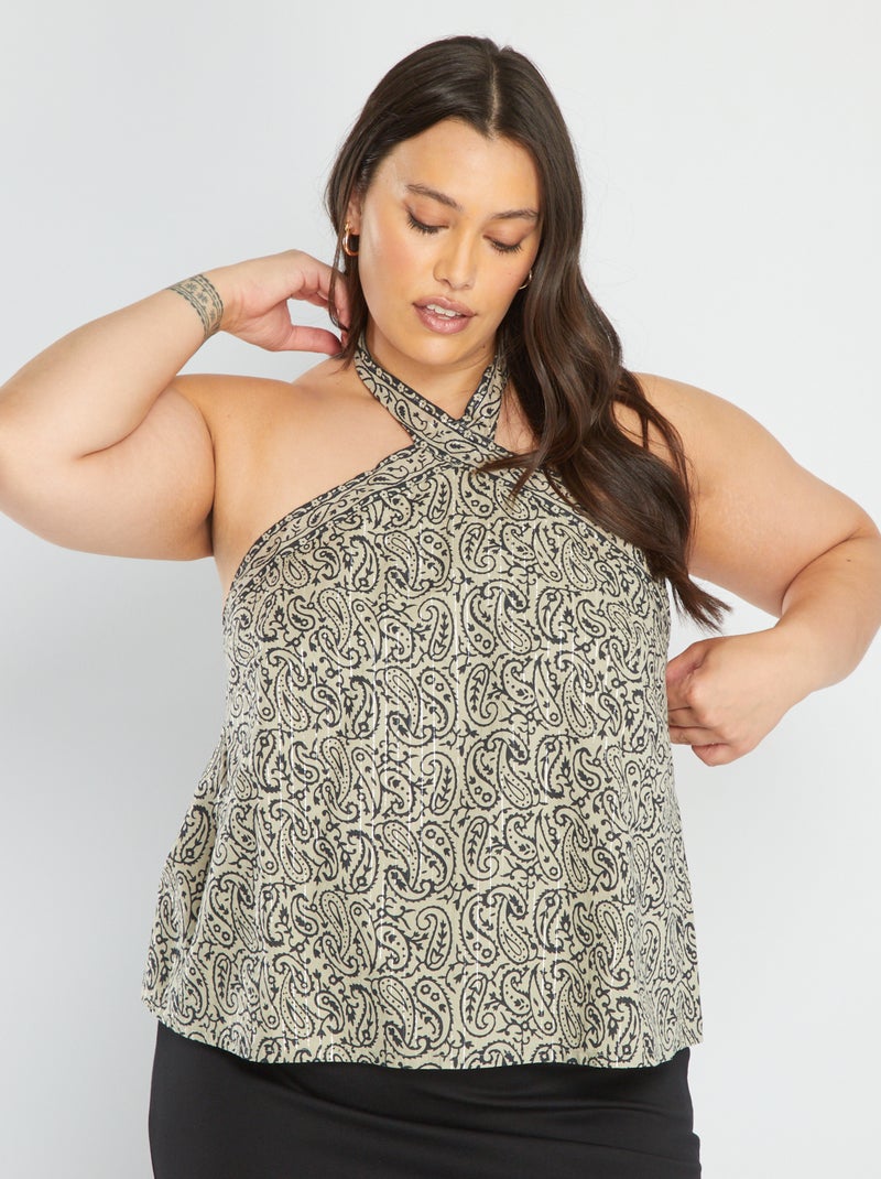 Top fluido AZUL - Kiabi