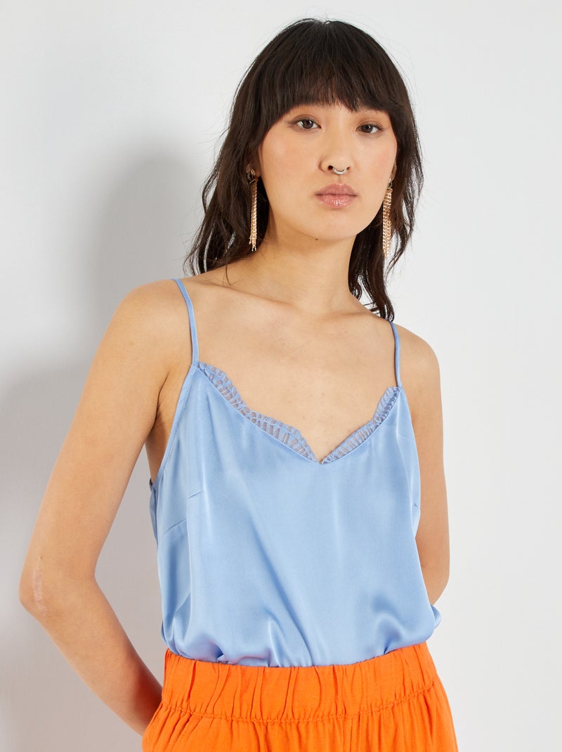 Top fluido AZUL - Kiabi