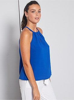 Top fluido com franzidos - Kiabi