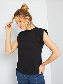 Top fluido com ombreiras - Kiabi