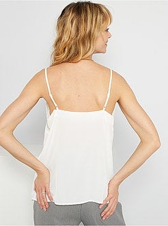 Top fluido de renda - Kiabi