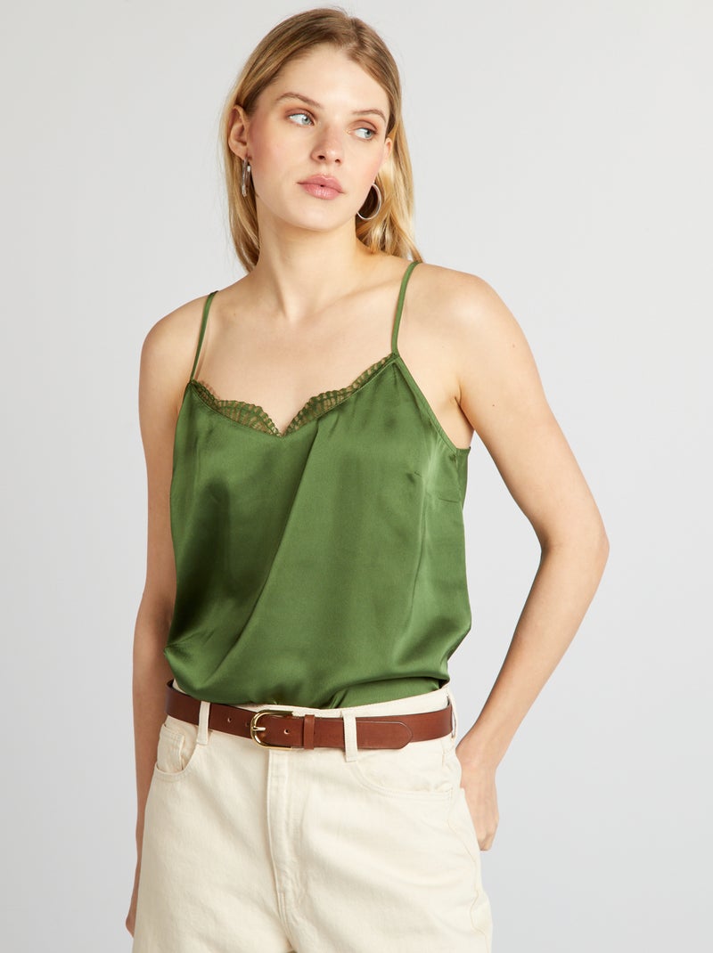 Top fluido VERDE - Kiabi