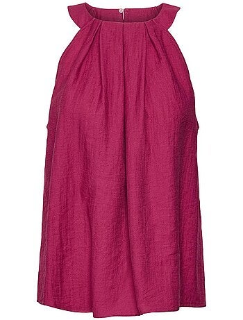 Top Fuchsia Vero Moda Evalina para Mulher