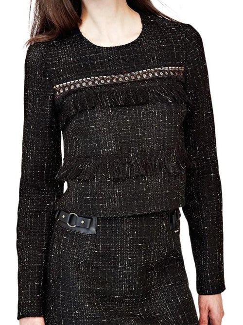 Top guess holly preto e dourado para mulher - Kiabi Top guess holly preto e dourado para mulher - Kiabi