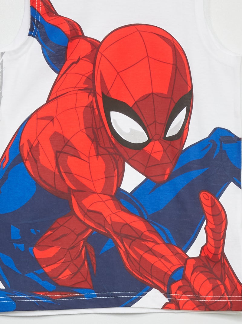 Top 'Homem-Aranha' - Branco - 8.00€ - Kiabi