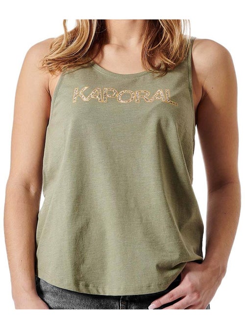 Top Kaki Kaporal FAONE para Mulher - Kiabi Top Kaki Kaporal FAONE para Mulher - Kiabi