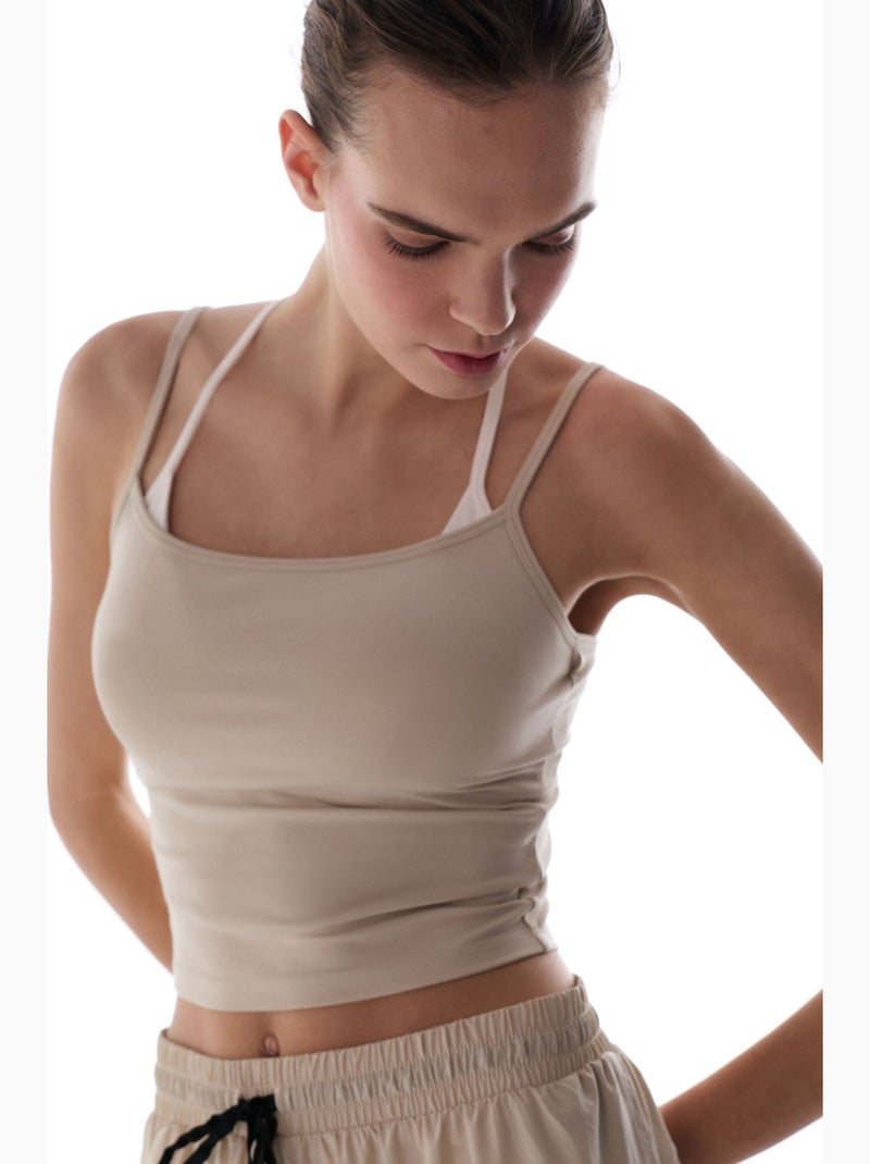 Top layered active penti Areia - Kiabi