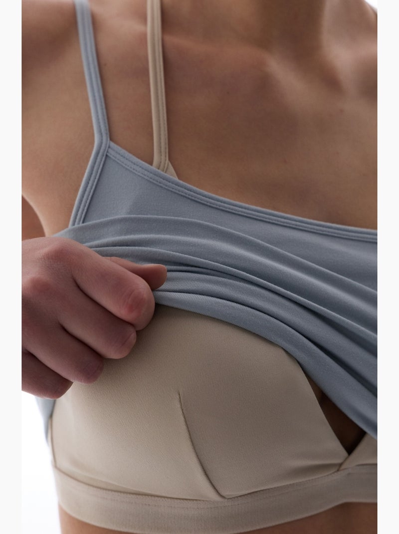 Top layered active penti Azul-céu - Kiabi