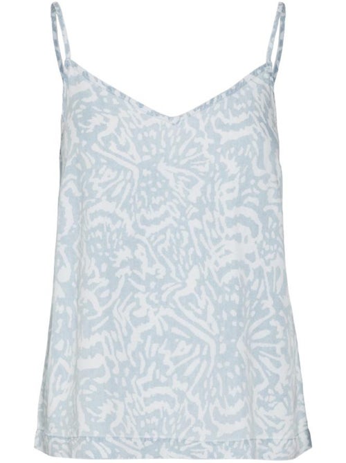 Top Liliana Vero Moda Azul para Mulher - Kiabi Top Liliana Vero Moda Azul para Mulher - Kiabi