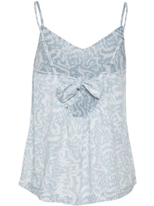 Top Liliana Vero Moda Azul para Mulher - Kiabi Top Liliana Vero Moda Azul para Mulher - Kiabi