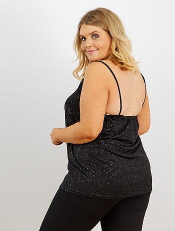 Top lingerie brilhante - Kiabi