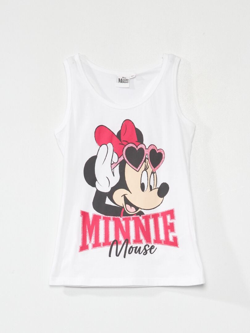 Top 'Minnie' 'Disney' Branco - Kiabi