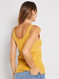 Top nervurado - Kiabi