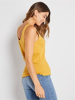 Top nervurado - Kiabi