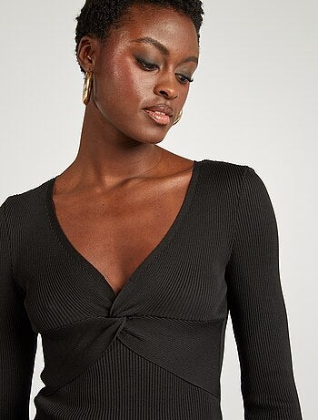 Top nervurado torcido