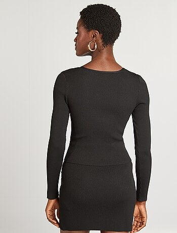 Top nervurado torcido