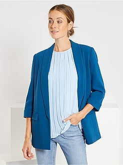 Top plissado com folhos - Kiabi