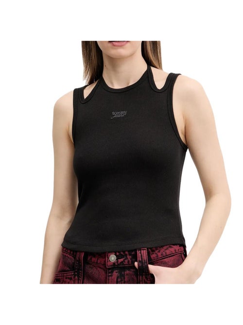 Top Preto de Mulher Tommy Hilfiger DW0DW20325 - Kiabi