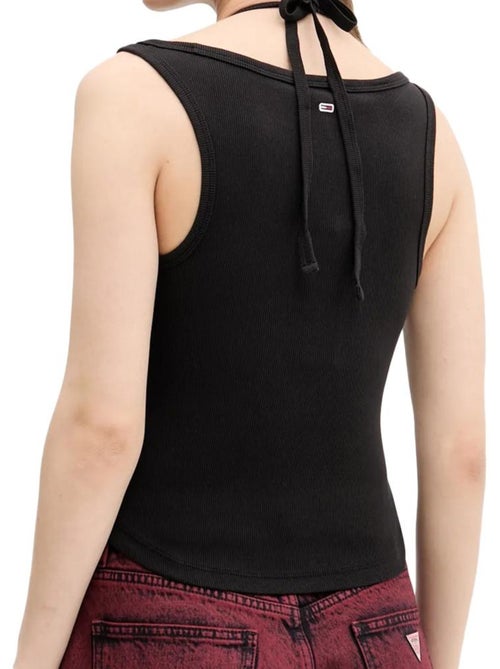 Top Preto de Mulher Tommy Hilfiger DW0DW20325 - Kiabi