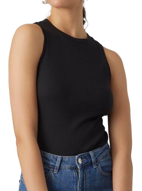Top Preto de Mulher Vero Moda Lavender - Kiabi Top Preto de Mulher Vero Moda Lavender - Kiabi