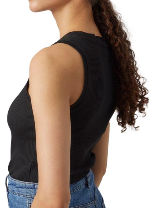 Top Preto de Mulher Vero Moda Lavender - Kiabi Top Preto de Mulher Vero Moda Lavender - Kiabi