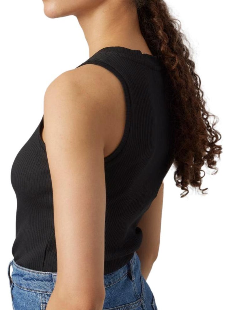 Top Preto de Mulher Vero Moda Lavender Preto - Kiabi