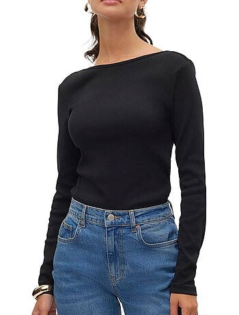 Top Preto Feminino Vero Moda Chloe