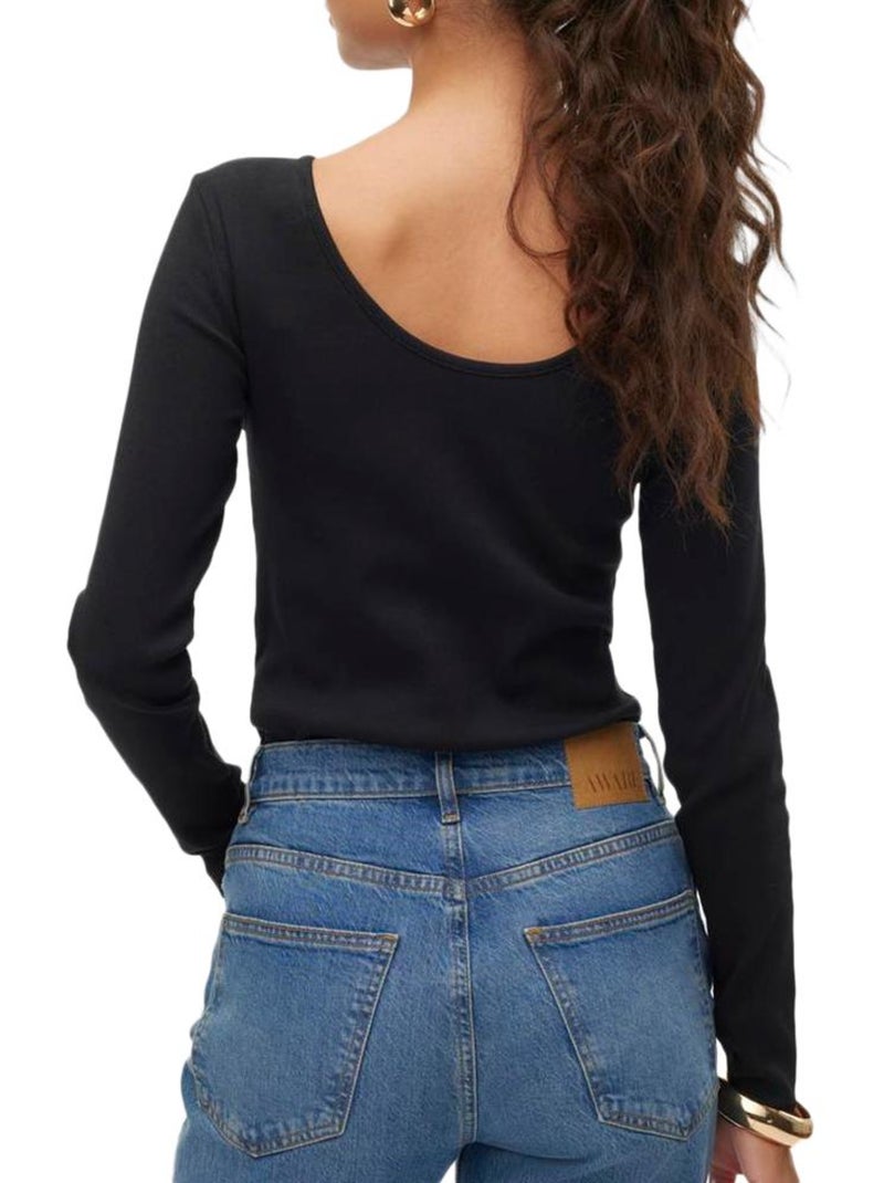 Top Preto Feminino Vero Moda Chloe Preto - Kiabi