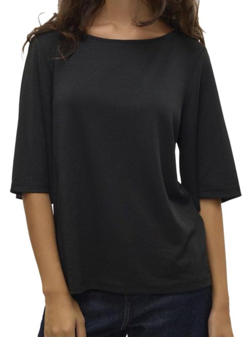 Top preto feminino vero moda kanva - Kiabi Top preto feminino vero moda kanva - Kiabi